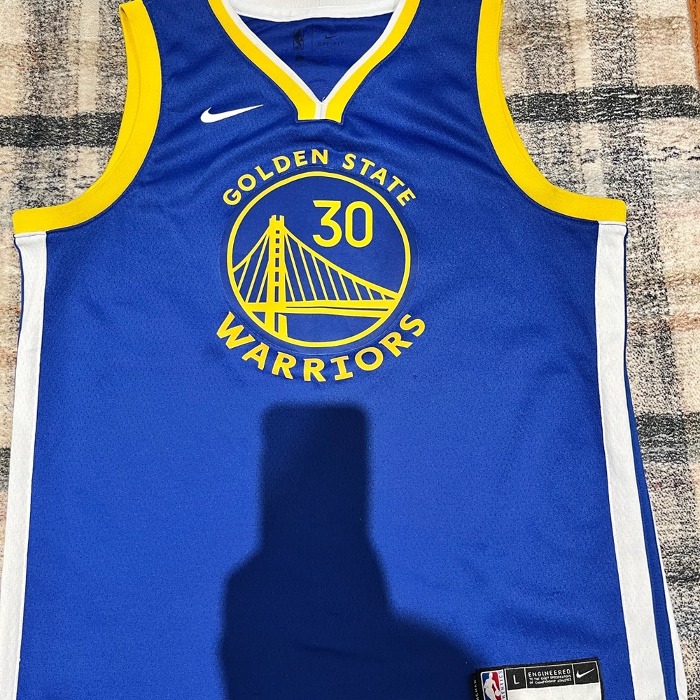 Nike Golden State Warriors Blue Jersey